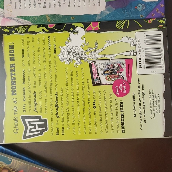 : Mix lot of 6 books 3 monster high & 3 ever after high - Picture 5 of 9